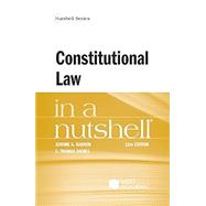 Constitutional Law in a Nutshell(Nutshells) by Barron, Jerome A.; Dienes, C. Thomas, 9798887865300