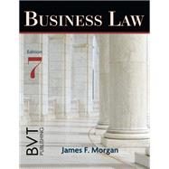 Business Law by James Morgan, 9781517815301