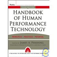 Handbook of Human Performance Technology : Principles, Practices, and Potential by Pershing, James A.; Stolovitch, Harold D.; Keeps, Erica J., 9780787965303