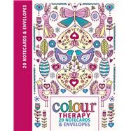 Colour Therapy 20 Notecards & Envelopes by Preston, Lizzie; Carroll, Chellie, 9781782435303