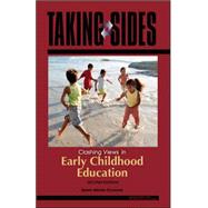 Taking Sides: Clashing Views in Early Childhood Education by Paciorek, Karen Menke, 9780073515304