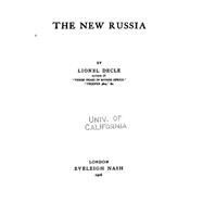 The New Russia by Decle, Lionel, 9781522955306