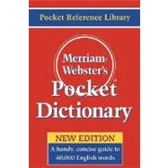 Merriam-webster's Pocket Dictionary by Not Available (NA), 9780877795308
