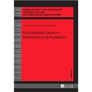 Fachdidaktik Deutsch - Rueckblicke Und Ausblicke by Jonas, Hartmut; Kreisel, Marina, 9783631665312