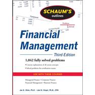 Schaum's Outline of Financial Management, Third Edition by Shim, Jae; Siegel, Joel, 9780071635318