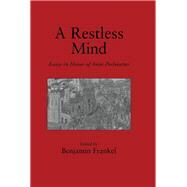 A Restless Mind: Essays in Honor of Amos Perlmutter by Frankel,Benjamin, 9781138985322
