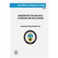 Shakespeare for Analysts by White, Jeffrey, 9781523695324