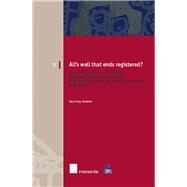 All's Well that Ends Registered? The substantive and private international law aspects of non-marital registered relationships in Europe by Curry-Sumner, Ian, 9789050955324