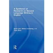 A Synthesis of Research on Second Language Writing in English by Leki; Ilona, 9780805855326