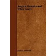 Surgical Memoirs and Other Essays by Mumford, James G., 9781444625332