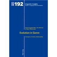 Evolution in Genre by Allori, Paola Evangelisti; Bateman, John; Bhatia, Vijay K., 9783034315333
