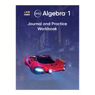 Into Algebra 1 Journal and Practice Workbook by HMH, 9780358055334