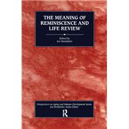 The Meaning of Reminiscence and Life Review by Hendricks, Jon, 9780415785334