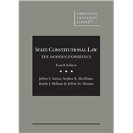 State Constitutional Law(American Casebook Series) by Sutton, Jeffrey S.; McAllister, Stephen R.; Holland, Randy J.; Shaman, Jeffrey M., 9781685615338