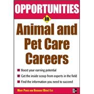 Opportunities in Animal and Pet Careers by Lee, Mary, 9780071545341