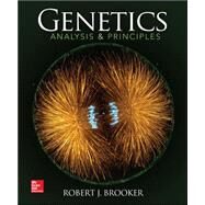 Genetics: Analysis and Principles by Brooker, Robert, 9780073525341