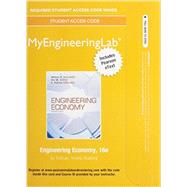 NEW MyLab Engineering with Pearson eText -- Access Card -- Engineering Economy by Sullivan, William G.; Wicks, Elin M.; Koelling, C. Patrick, 9780133455342