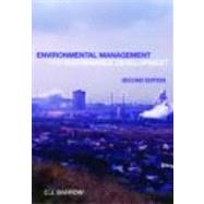 Environmental Management for Sustainable Development by Barrow; Chris, 9780415365345