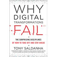 Why Digital Transformations Fail The Surprising Disciplines of How to Take Off and Stay Ahead by Saldanha, Tony; McDonald, Robert A., 9781523085347