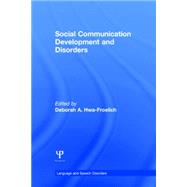 Social Communication Development and Disorders by Hwa-Froelich; Deborah A., 9781848725348