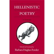 Hellenistic Poetry by Fowler, Barbara Hughes, 9780299125349