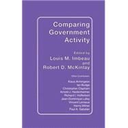 Comparing Government Activity by Imbeau, Louis M.; McKinlay, Robert D., 9781349245352