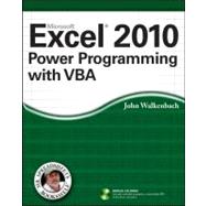 Excel 2010 Power Programming with VBA by Walkenbach, John, 9780470475355