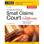 Everybody's Guide to Small Claims Court in California by O'neill, Cara, 9781413325355