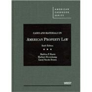 Cases and Materials on American Property Law by Kurtz, Sheldon F.; Hovenkamp, Herbert; Brown, Carol Necole, 9780314265357