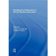 Handbook of Research on Social Studies Education by Levstik,Linda, 9780805855357