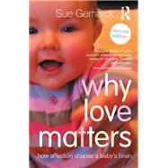 Why Love Matters by Sue Gerhardt, 9780367405359
