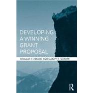 Developing a Winning Grant Proposal by Orlich; Donald C., 9780415535359