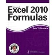 Excel 2010 Formulas by Walkenbach, John, 9780470475362