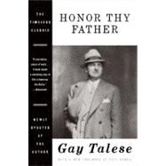 Honor Thy Father by Talese, Gay, 9780061665363