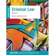 Criminal Law Directions by Monaghan, Nicola, 9780192855374