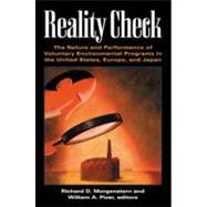 Reality Check by Morgenstern, Richard D.; Pizer, William A., 9781933115375