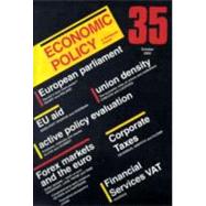 Economic Policy 35 by De Menil, Georges; Portes, Richard; Sinn, Hans-Werner, 9781405105378