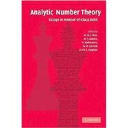 Analytic Number Theory: Essays in Honour of Klaus Roth by Edited by W. W. L. Chen , W. T. Gowers , H. Halberstam , W. M. Schmidt , R. C. Vaughan, 9780521515382