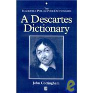 A Descartes Dictionary by Cottingham, John G., 9780631185383