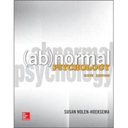 Abnormal Psychology by Nolen-Hoeksema, Susan, 9780078035388