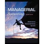Managerial Accounting by Balakrishnan, Ramji; Sivaramakrishnan, Konduru; Sprinkle, Geoff, 9781118385388