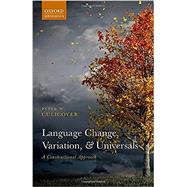 Language Change, Variation,...,Culicover, Peter W.,9780198865391