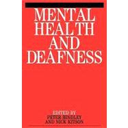 Mental Health and Deafness by Hindley, Peter; Kitson, Nick, 9781897635391