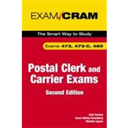 Postal Clerk and Carrier Exam Cram (473, 473-C, 460) by Gosney, John; Rosenberg, Dawn McKay; Lipson, Michele, 9780789735393