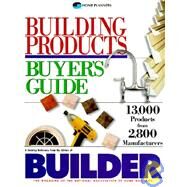 Building Products Buyer's Guide by Home Planners, Inc., 9781881955399