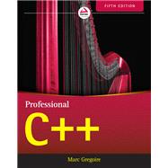Professional C++ by Gregoire, Marc, 9781119695400