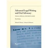 Advanced Legal Writing and Oral Advocacy(Coursebook) by Murray, Michael D.; DeSanctis, Christy H., 9781684675401