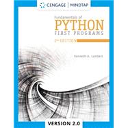 MindTapV2.0 for Lambert's Fundamentals of Python: First Programs with 2021 Updates, 2nd Edition, 1 term by Lambert, Kenneth, 9780357505403