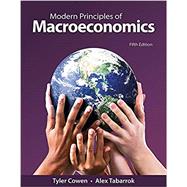 Modern Principles:...,Cowen, Tyler; Tabarrok, Alex,9781319245405