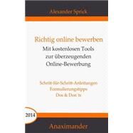 Richtig Online Bewerben by Sprick, Alexander, 9781502825407